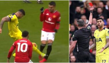 Cristian Romero Banned For 4 Games After Man Utd Red Card