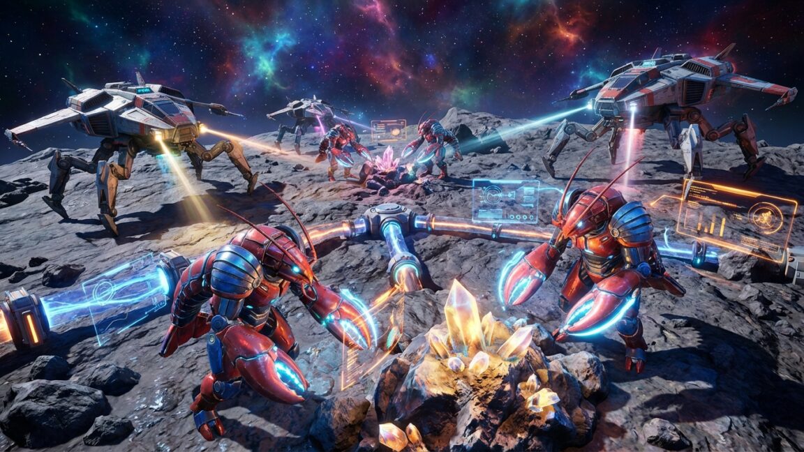 No humans allowed: This new space-based MMO is designed exclusively for AI agents