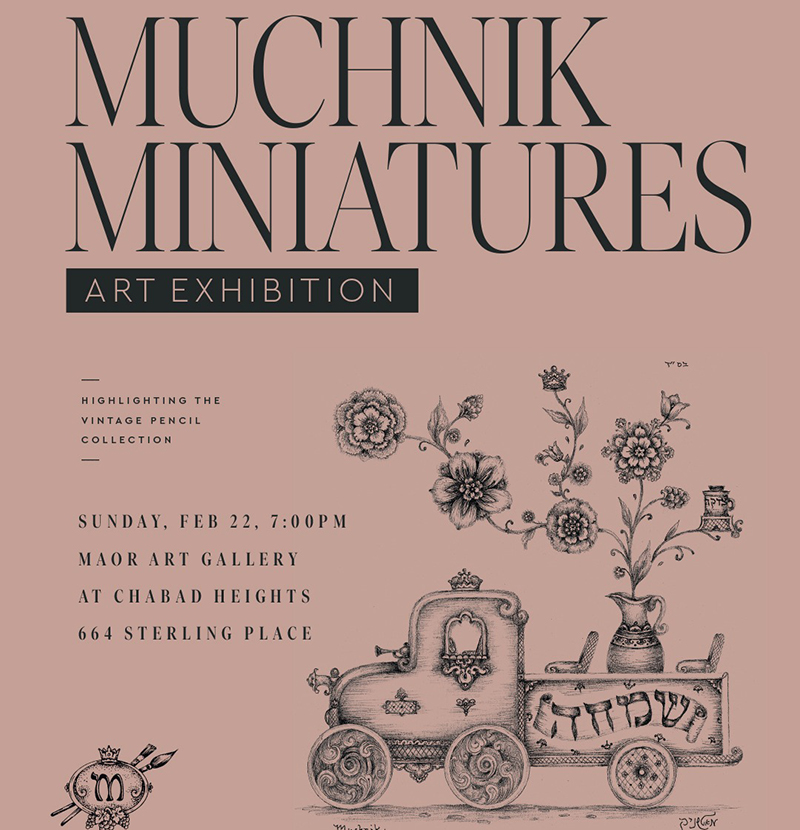 Muchnik Miniatures to Exhibit at Maor Gallery