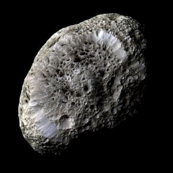 Nasa Hyperion Moon Saturn