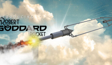 Robert Goddard's historic rocket recreated as flying model kit 100 years later