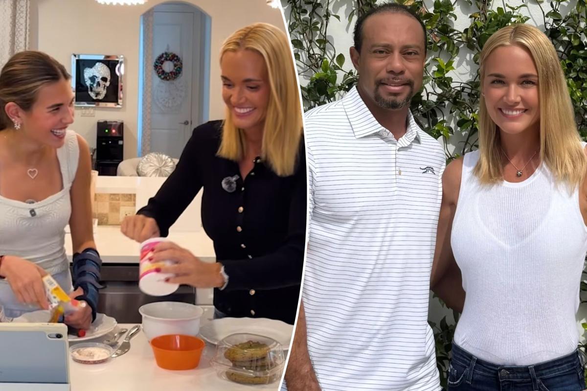 Kai Trump rebuffed by mom Vanessa after coy Tiger Woods nod