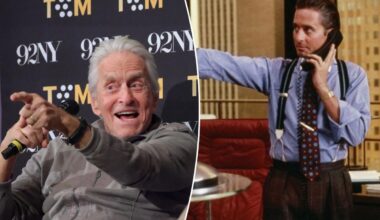 Michael Douglas not first choise for Oscar winning Wall Street role