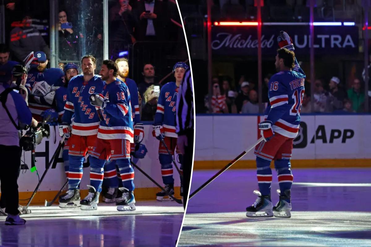 Rangers' Olympic heroes get warm welcome home as 'U-S-A' chants fill Garden
