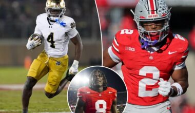 Jeremiyah Love, Caleb Downs, Arvell Reese are NFL drafters' worst nightmares