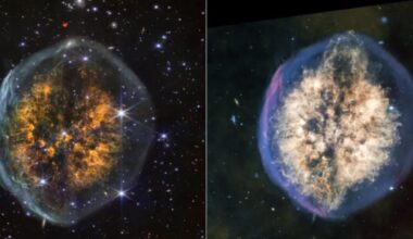 James Webb Telescope captures dramatic images of dying star