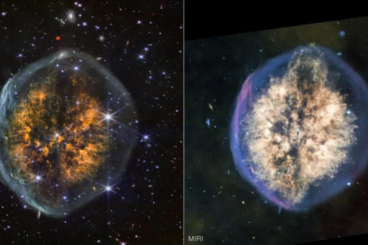 James Webb Telescope captures dramatic images of dying star
