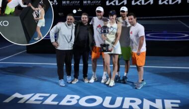 Australian Open women’s final rocked by ‘very uncomfortable’ Elena Rybakina coach photo