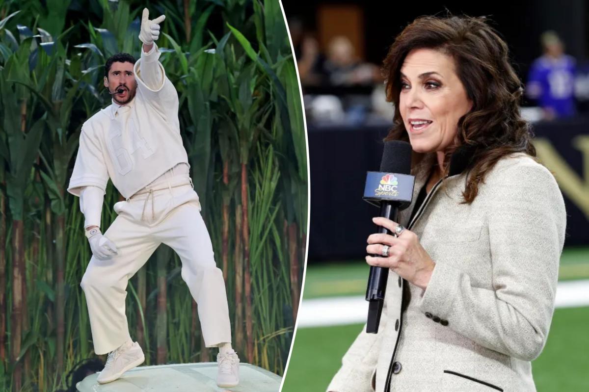 Michele Tafoya didn't watch Bad Bunny's Super Bowl halftime show
