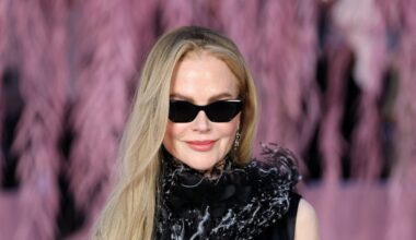 Nicole Kidman Rocks Pink PJs for "Galentine's" After Keith Urban Split