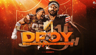 Myles Garrett earns AP 2025 Defensive Player of the Year