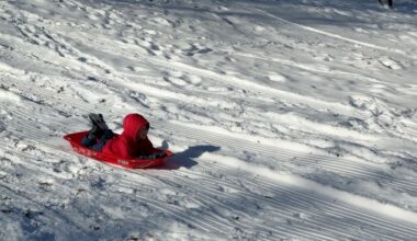 Catching some air with record-breaking snowfall totals