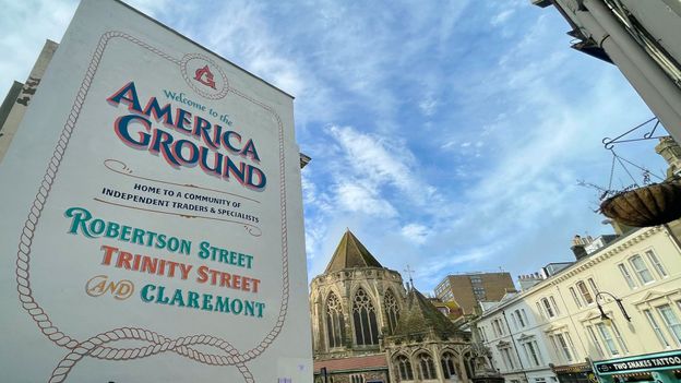 The tiny slice of 'America' in England