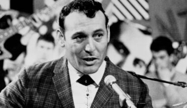 Carl Perkins performing in 1965