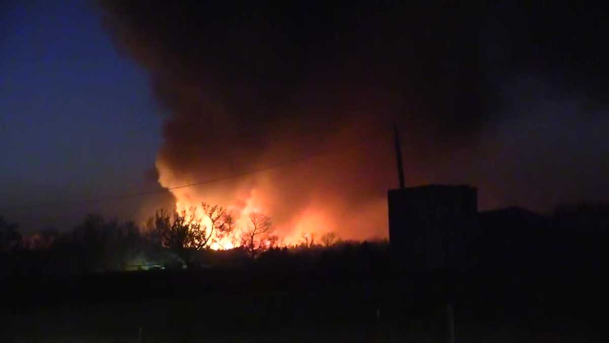 Woodard, Beaver county wildfires prompt evacuations