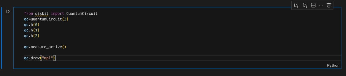 Qiskit Demo 8 Ball Setup