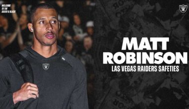 Raiders name Matt Robinson Safeties Coach