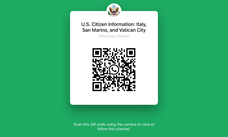 Routine Message: New! WhatsApp Channel for American Citizens Services, January 29, 2026