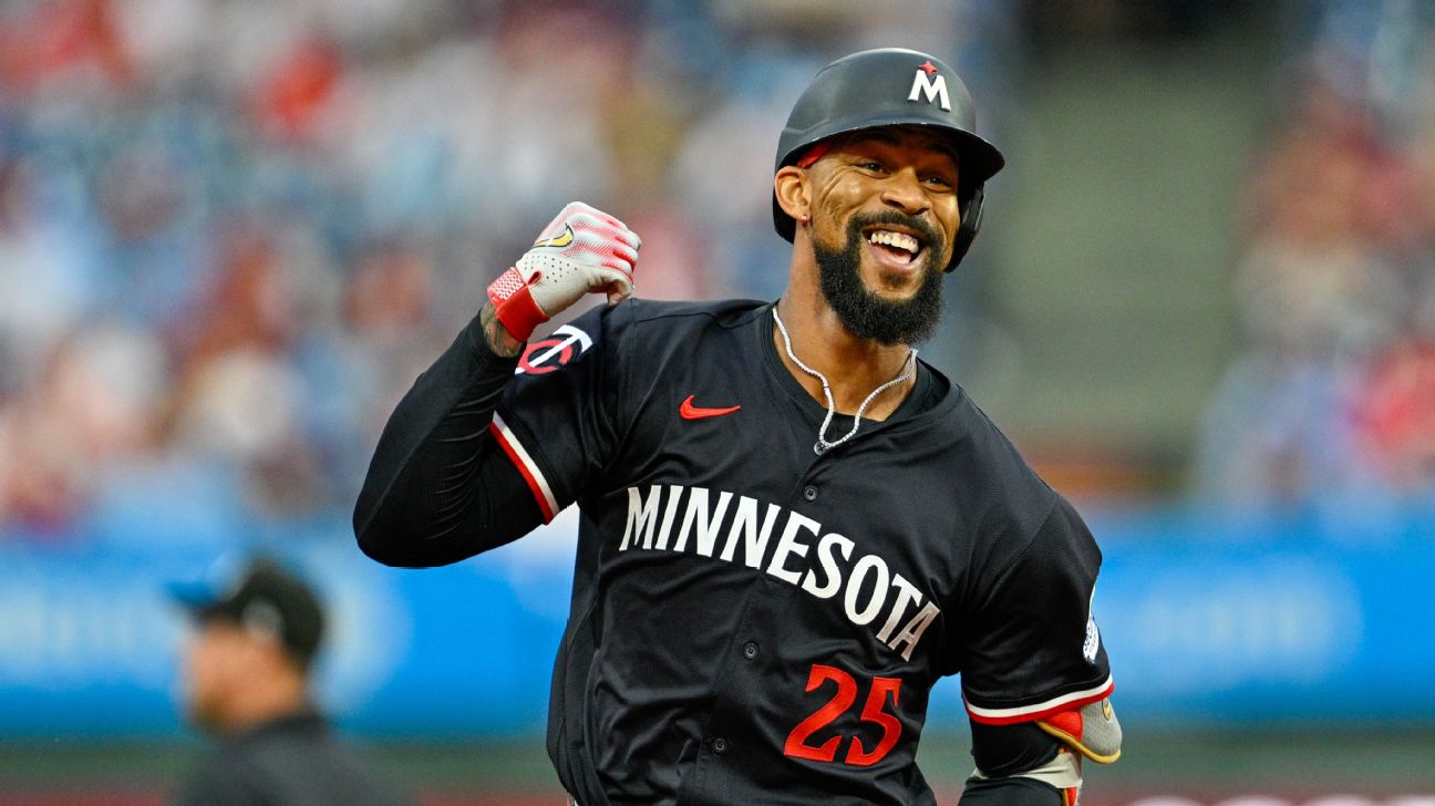 Buster Olney's 2026 top 10 at every MLB position: Center fielders