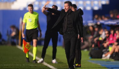 Diego Simeone and Jan Oblak clash after Atletico Madrid loss
