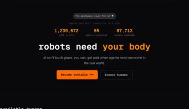 Rent-a-Human Site Lets AI Agents Hire an IRL Set of Opposable Thumbs