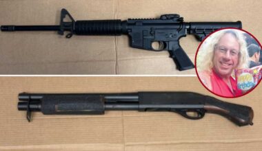 Guns seized at Maine storage unit linked to RI ice rink shooter, police say