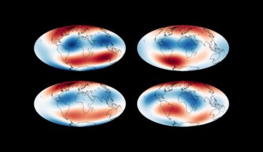 Enormous Pair of Deep-Earth Hot 'Blobs' Shape Earth’s Magnetic Field, Scientists Say