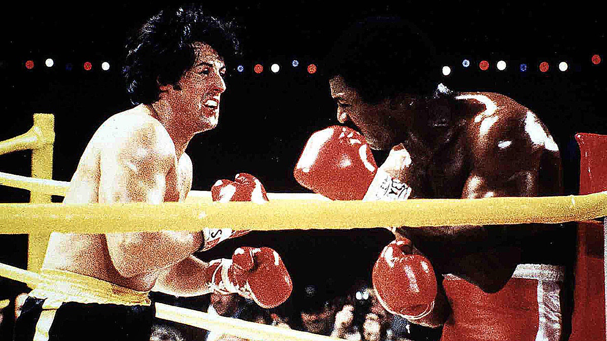 Fight scene in Rocky