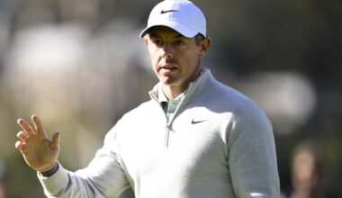 Rory McIlroy on the heels of Riviera newcomers Marco Penge, Jacob Bridgeman at The Genesis Invitational