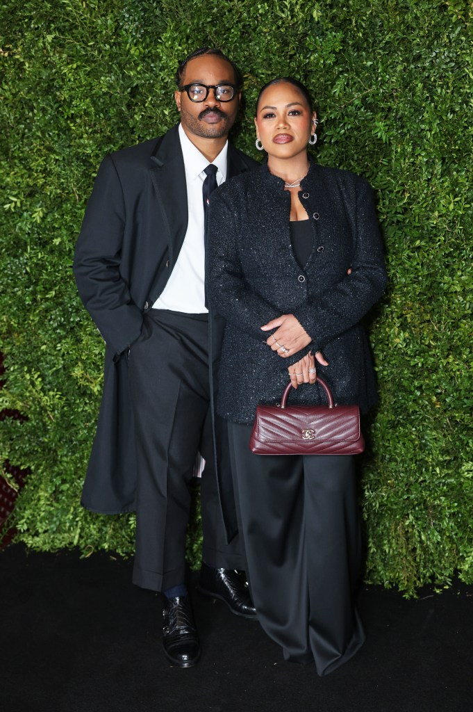 Ryan Coogler and Zinzi Coogler attend the 2026 Charles Finch and Chanel pre-BAFTA Party.