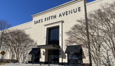 Saks Fifth Avenue store at Stony Point Fashion Park