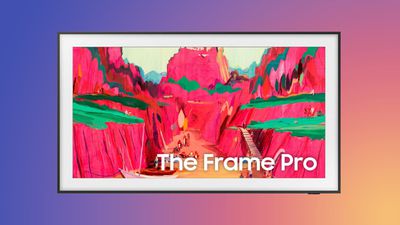 samsung the frame tv purple