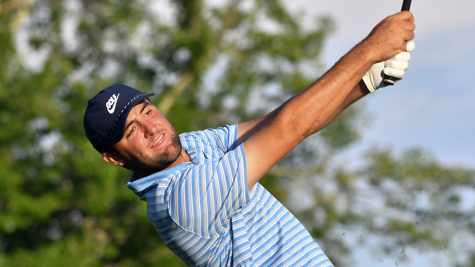 Scottie Scheffler at the 2020 Northern Trust