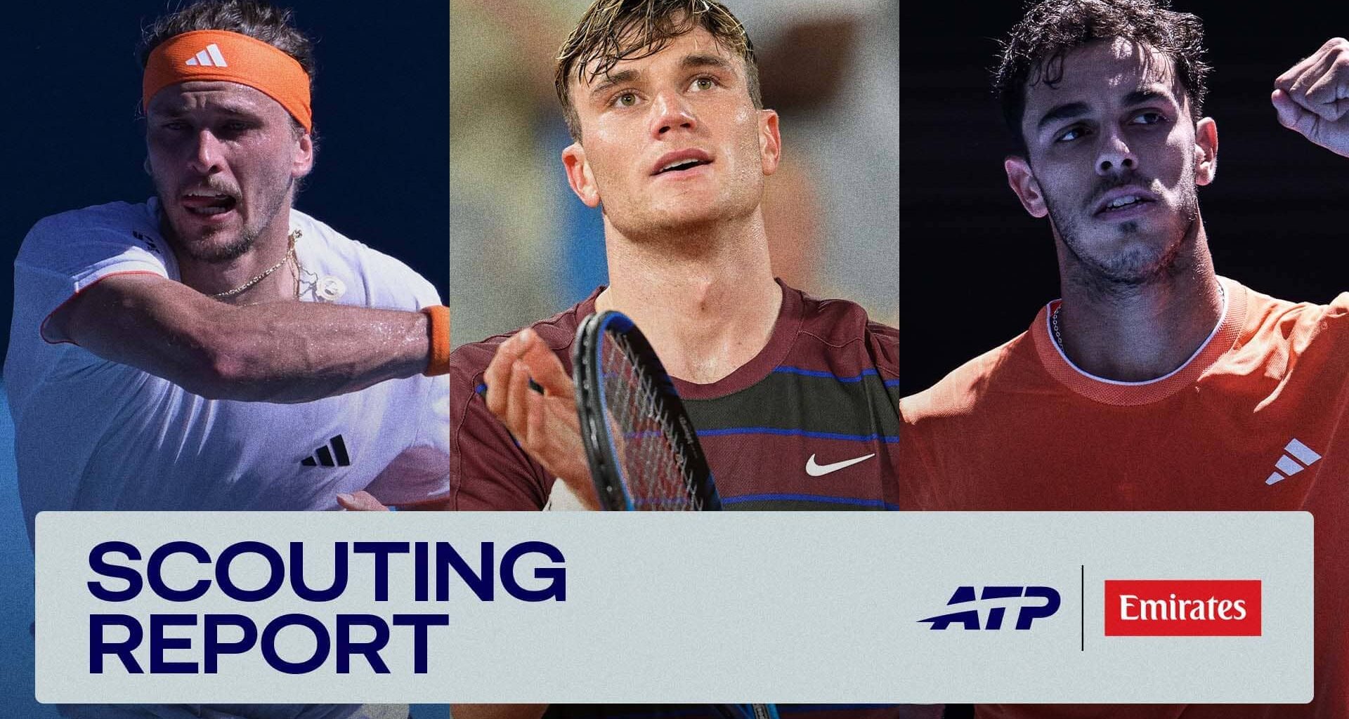 Alexander Zverev, Jack Draper and Francisco Cerundolo are in action this week on the ATP Tour.