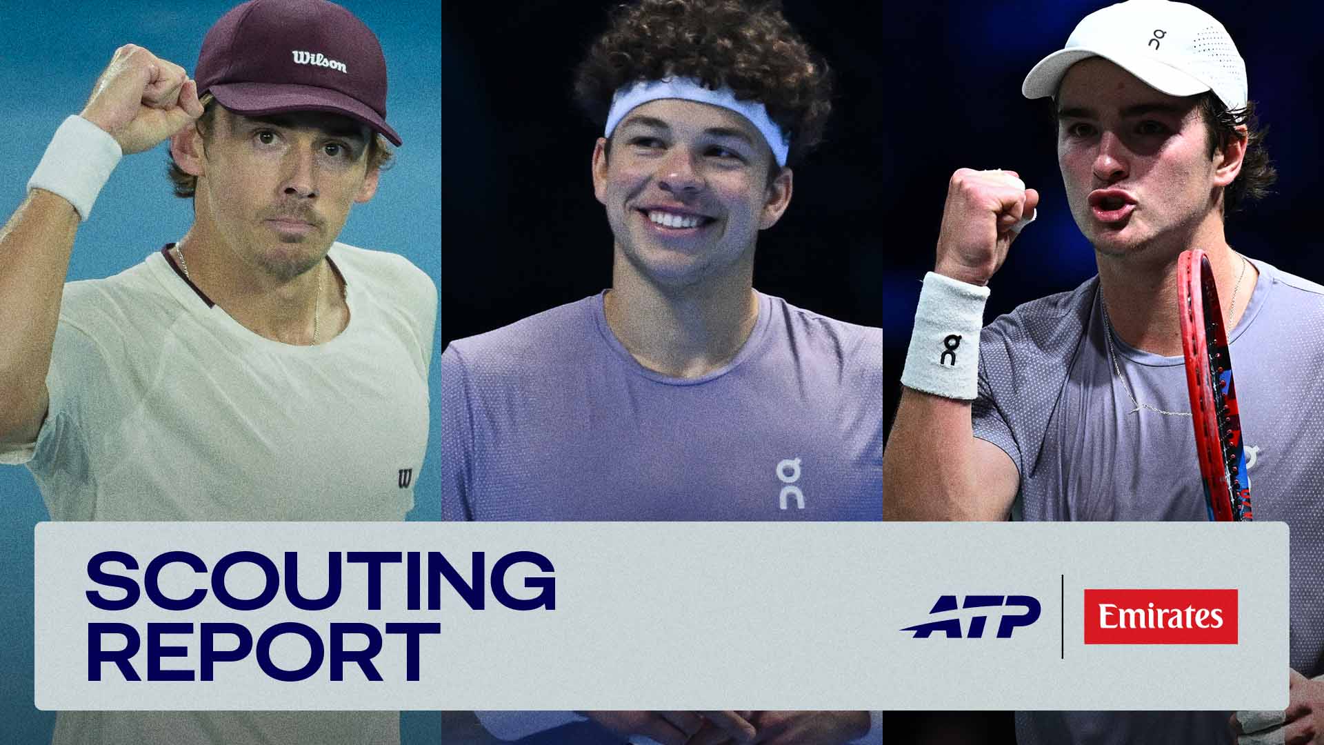 Alex de Minaur, Ben Shelton and Joao Fonseca are in action this week on the ATP Tour.