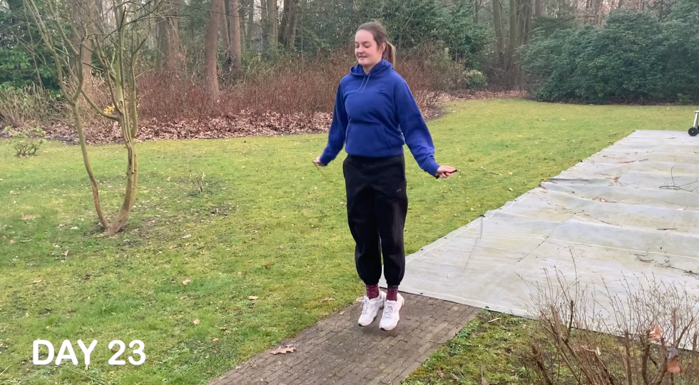 1000 skips 30 days skipping challenge