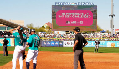 Seattle Mariners MLB robot umpires challenge system...