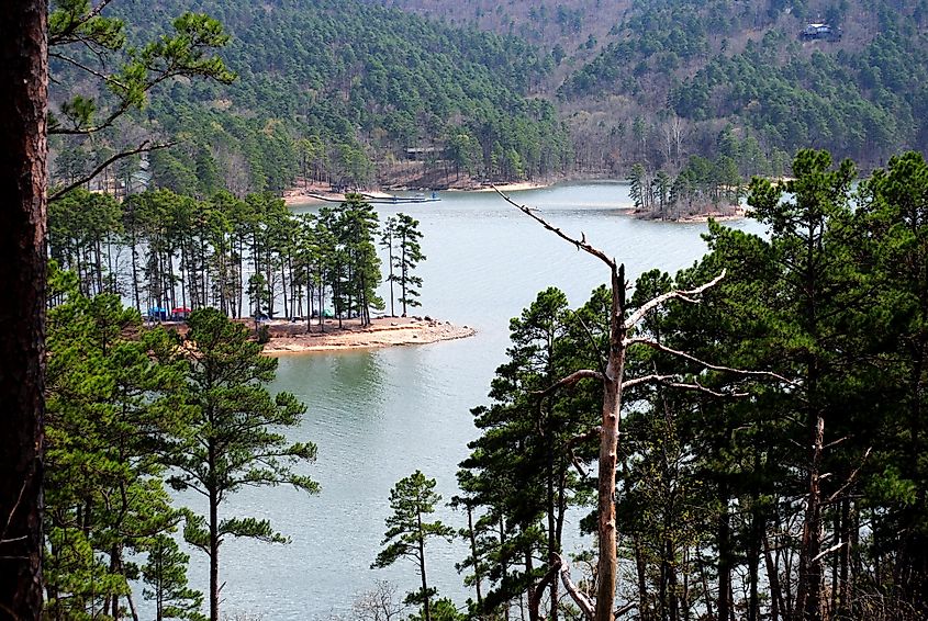 Lake Ouachita, Arkansas.