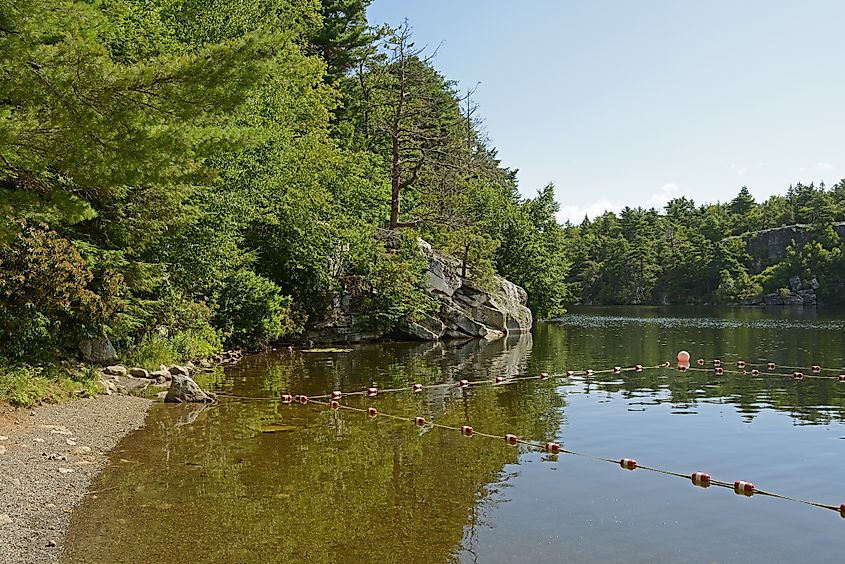 Minnewaska State Park Preserve in New York.