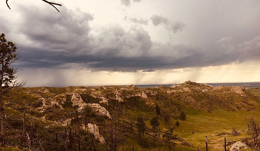 Chadron State Park of Nebraska.