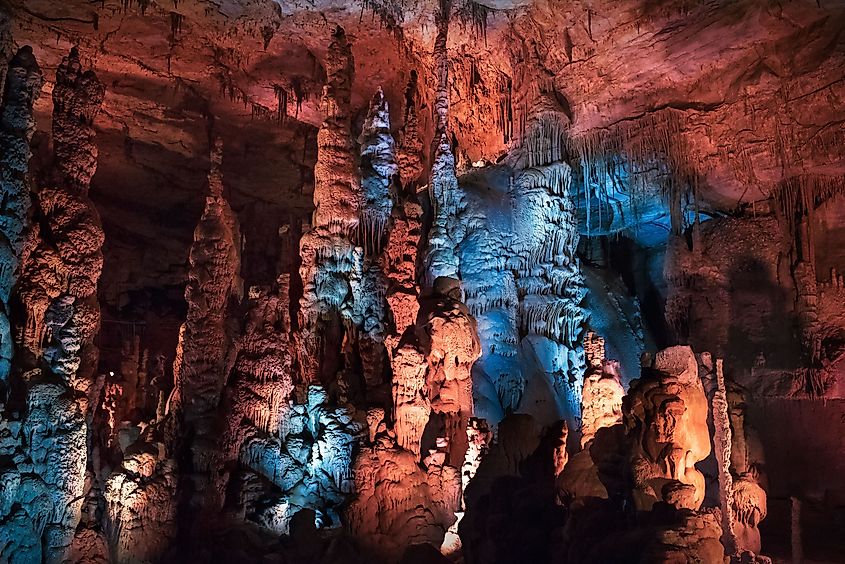 Cathedral Caverns State Park, Alabama.
