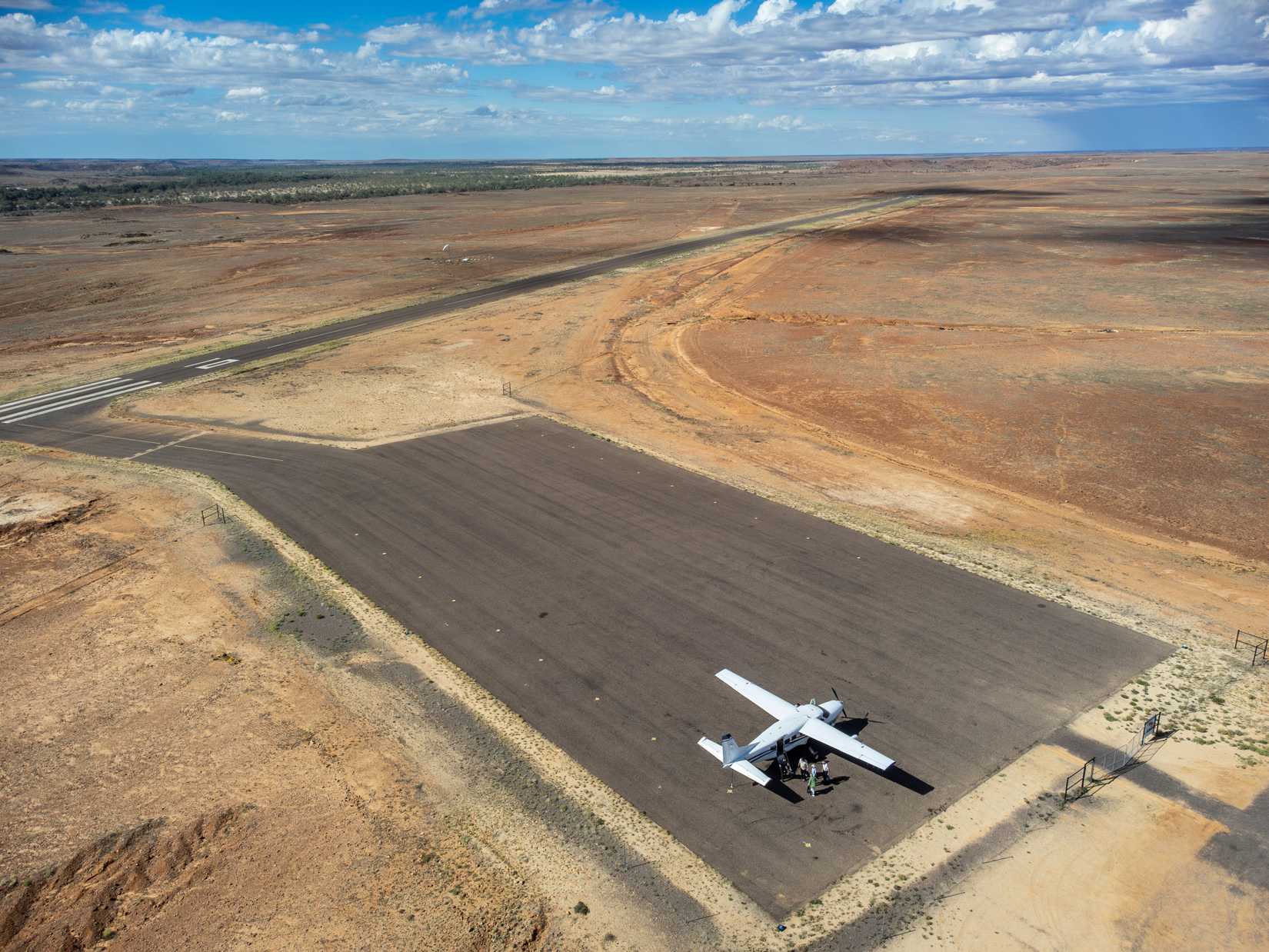 A Remote Airport In The Country