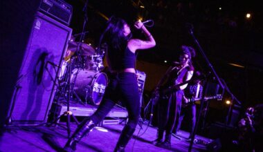 Febuary perform at the Something in the Way festival Saturday at Roadrunner.