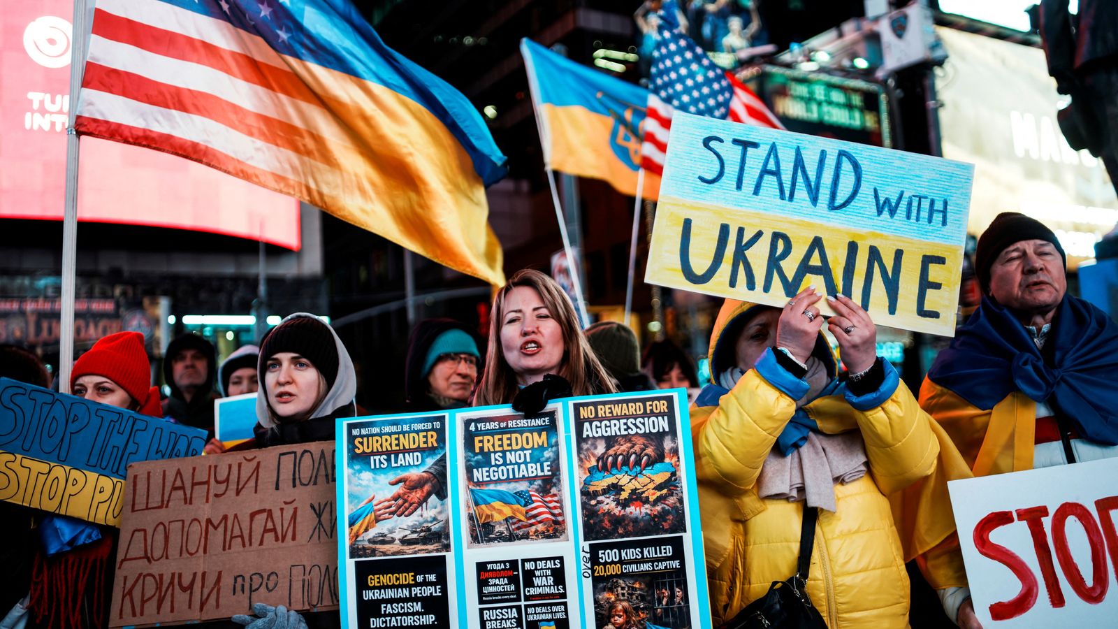 Ukraine war latest: Zelenskyy reveals new date for US talks - as Trump says he's working to end 'slaughter' | World News