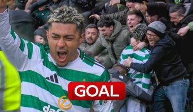 Kilmarnock 2-3 Celtic (Araujo, 90+7)