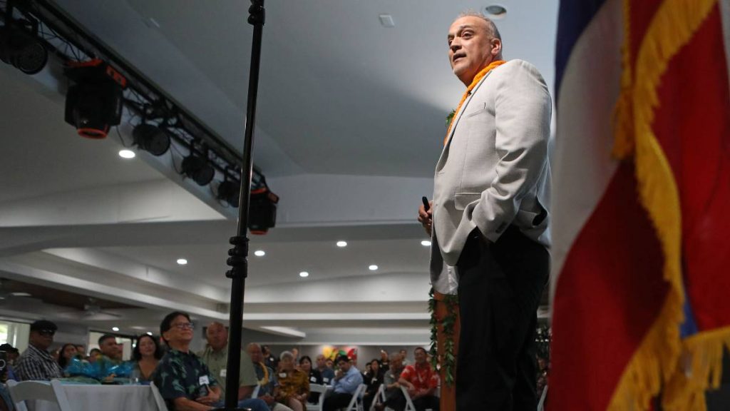 Mayor Alameda focuses on cost of living, residents quality of life during second State of the County : Big Island Now