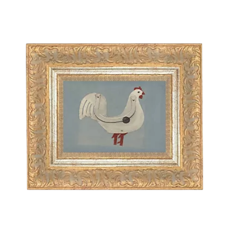 Anthropologie, Chicken Weather Vane Wall Art