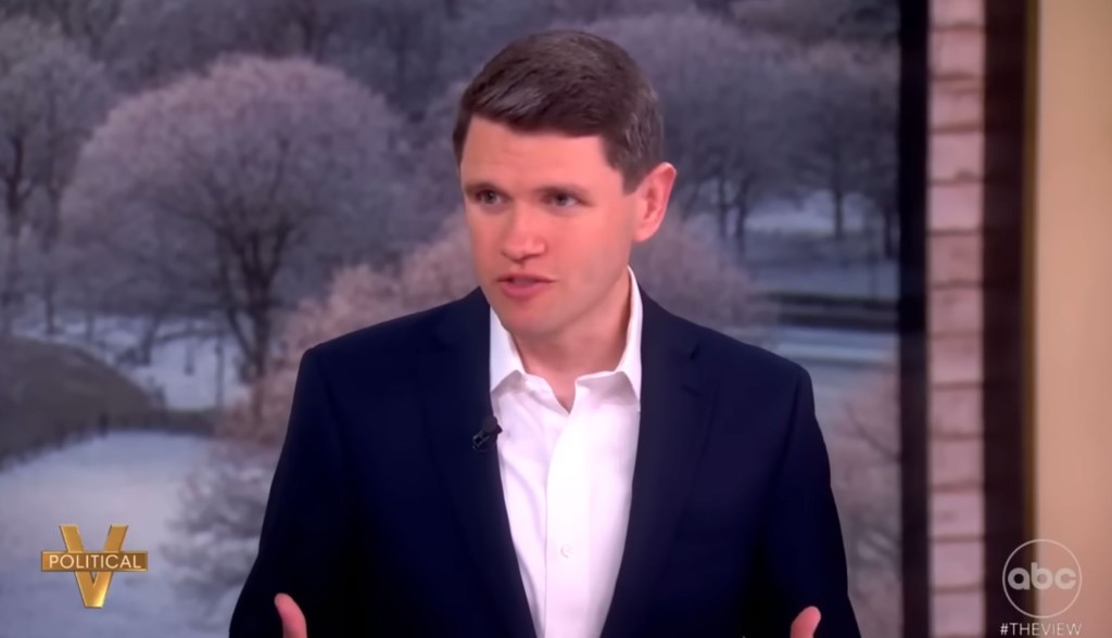 James Talarico speaking.