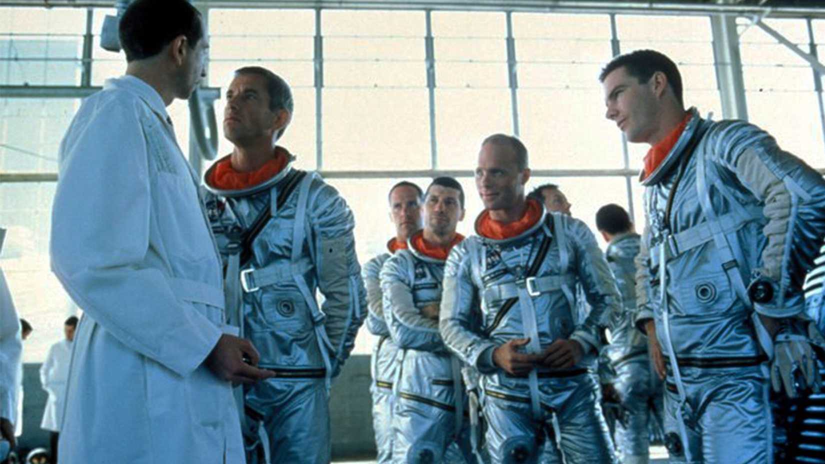 The astronauts in The Right Stuff