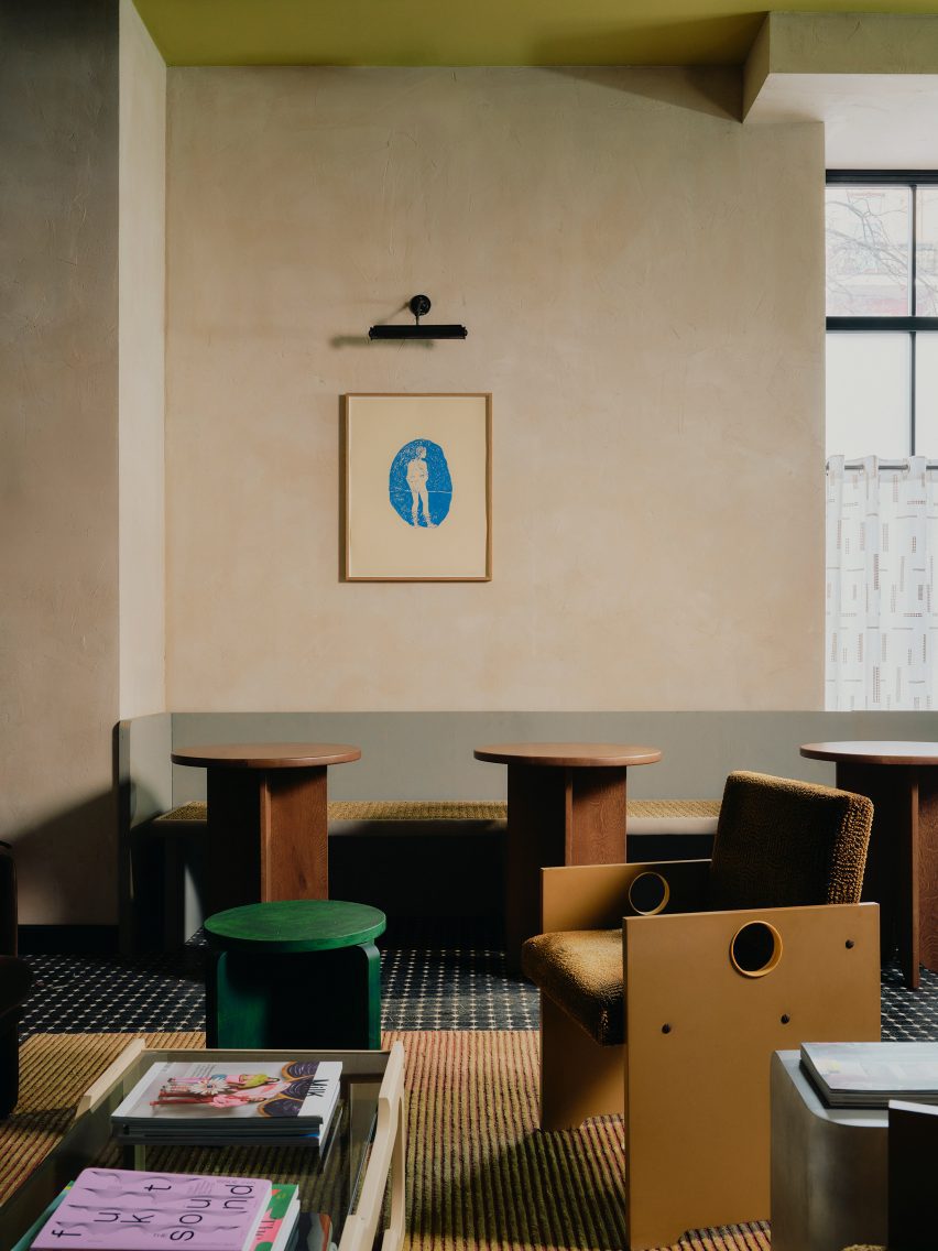 Cafe of The Dean hotel 